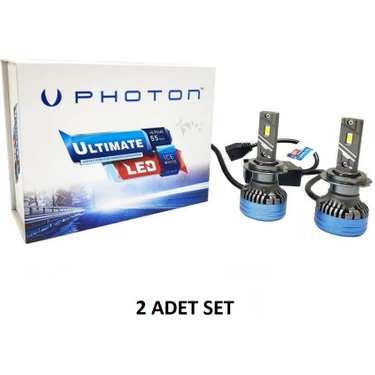 Photon LED Ampul Ultimate H7 12V/24V Plus 9500 Photon