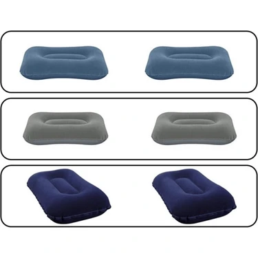 Bestway 2 Adet Şişme Yastık 67121 Kadife 42X26X10