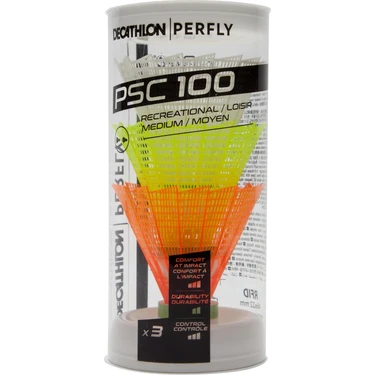 Decathlon Perfly Badminton Topu - Orta Boy - 3'lü Paket - PSC