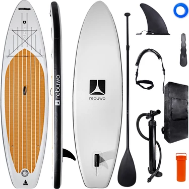 Rebuwo Sup Şişme Sörf Tahtası Stand Up Paddle Board 82*320*15