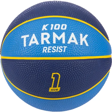 Decathlon Tarmak Mini Basketbol Topu - 1 Numara - Sarı / Mor -