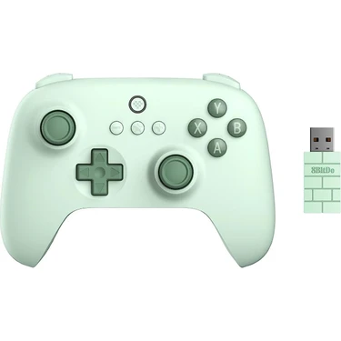 8bitdo Ultimate C Yeşil Kablosuz Gamepad 2.4G Özellikli Oyun Kontrol