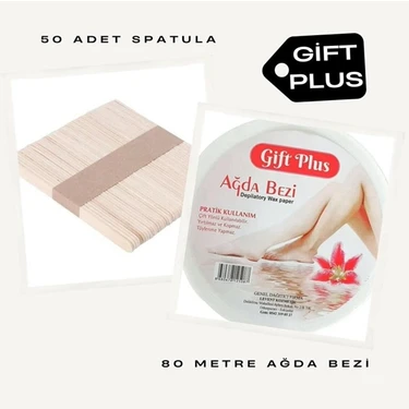 Gift Plus 80 Metre Ağda Bezi 50 Adet