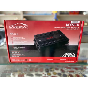 Audiomax MX-534 Amfi Fiyatı, Taksit Seçenekleri ile Satın Al