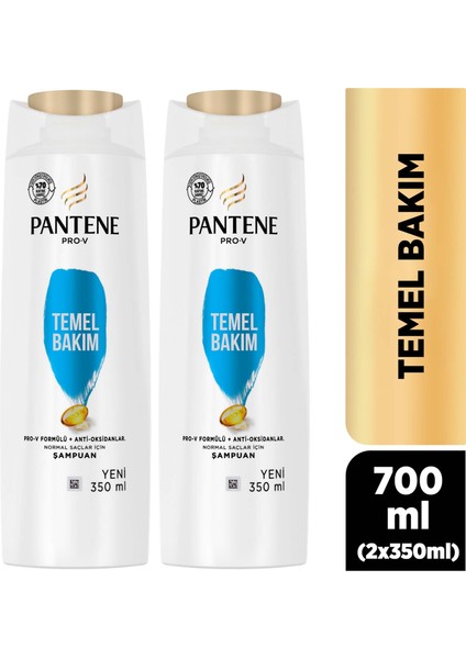 Temel Bakım Şampuan 350 ml x 2 Adet