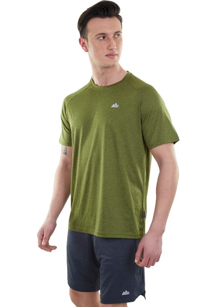 Mission Ultra Dry Erkek T-Shirt Haki