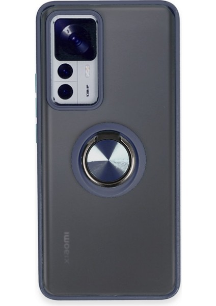 Xiaomi Mi 12T Pro Kılıf Montreal Yüzüklü Silikon Kapak
