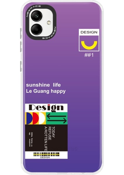 Samsung Galaxy A04 Kılıf Estoril Desenli Kapak