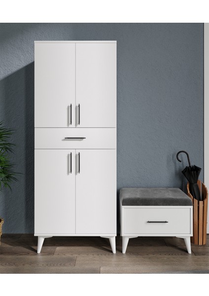 Milka Antrasit Puflu Bench modelleri