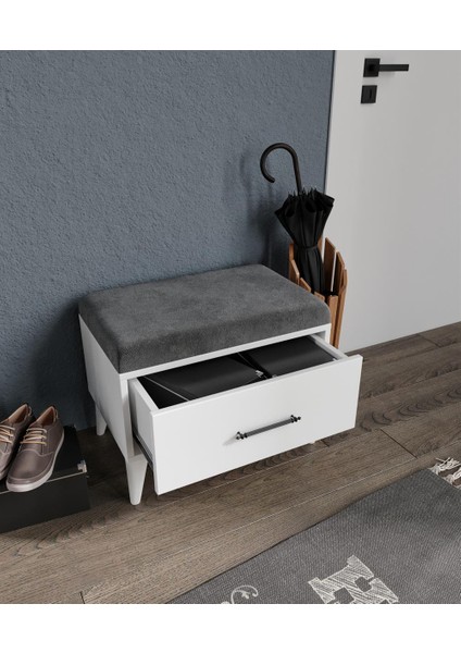 Milka Antrasit Puflu Bench indirimleri