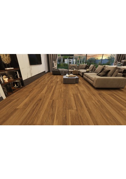 Laminant Parke Monet Wide 1050 Trend Walnut Ac4 32.sınıf Ae Hs 10 x 242 x 2000 mm 1 Paket 2,42 M²