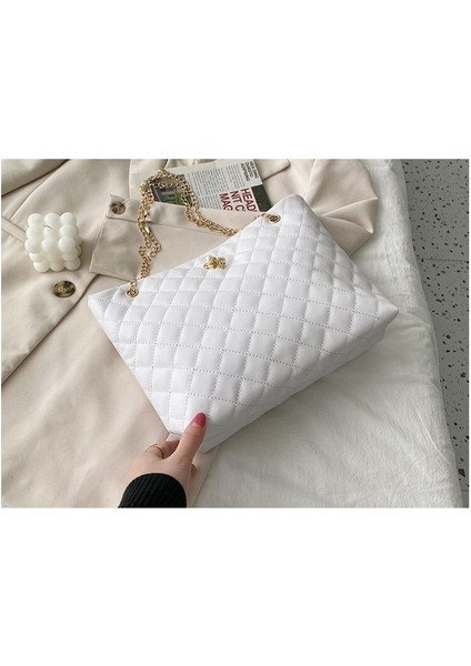 Yaratıcı Yazarlık Büyük Kapasiteli Dokulu Alışveriş Çantası (Yurt Dışından)