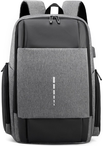 Iş Ofis Minimalist Sırt Çantası USB Şarj Açık Seyahat Çantası (Yurt Dışından) fiyatları