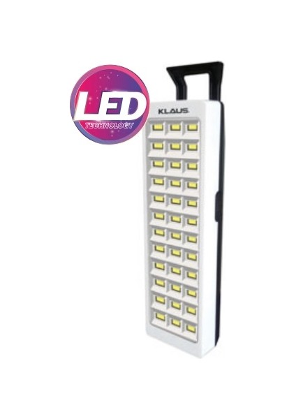 36 Ledli Şarjlı Işıldak 12 Watt KE47733