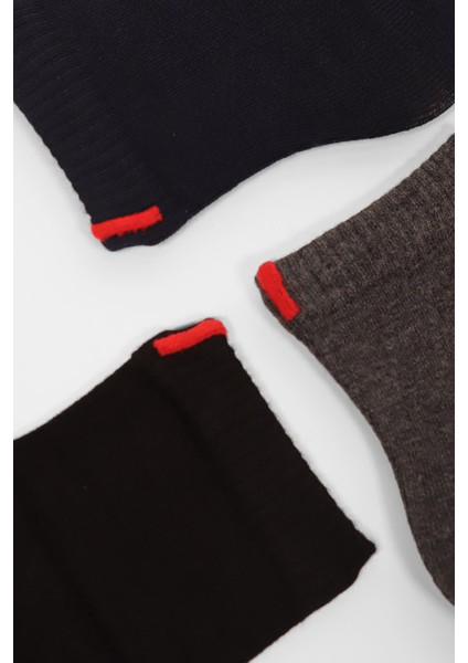 3'lü Paket Harold Bambu Çocuk Çorap Antrasit / Lacivert / Siyah fırsatları