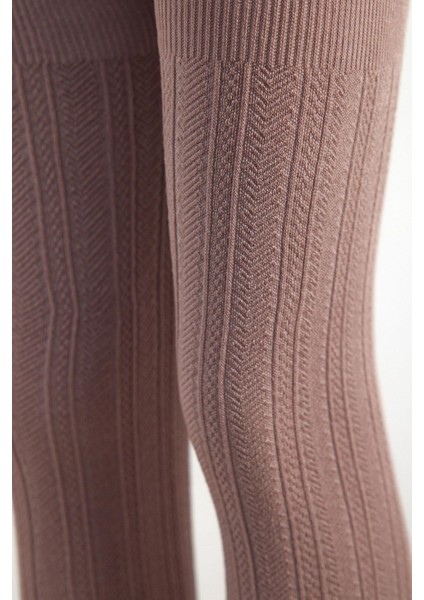 Desenli Viskon Çocuk Tayt Lila fiyatları