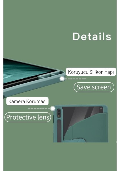 Samsung Galaxy S7 Fe T730 / T733 / T736 / T738 12,4 Inç Uyumlu Fuchsia Pino Tablet Kılıfı fırsatları