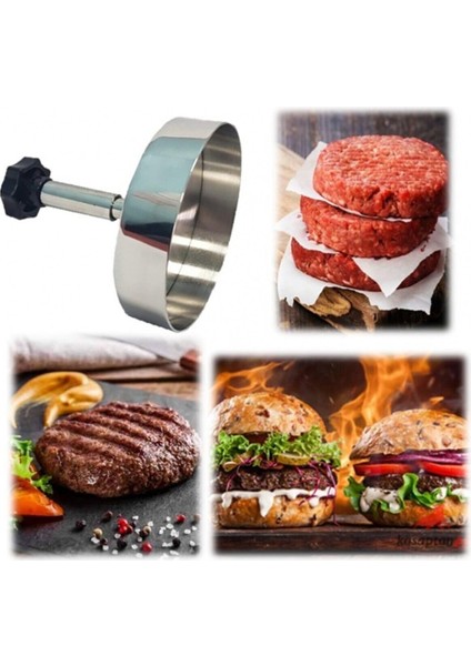 Hamburger Köfte Şekillendirme Presi 140-200 gr 14 cm