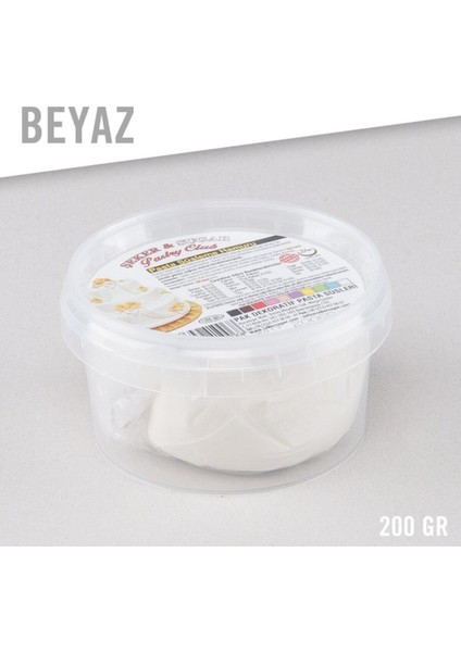 Şeker Hamuru 200 gr Beyaz