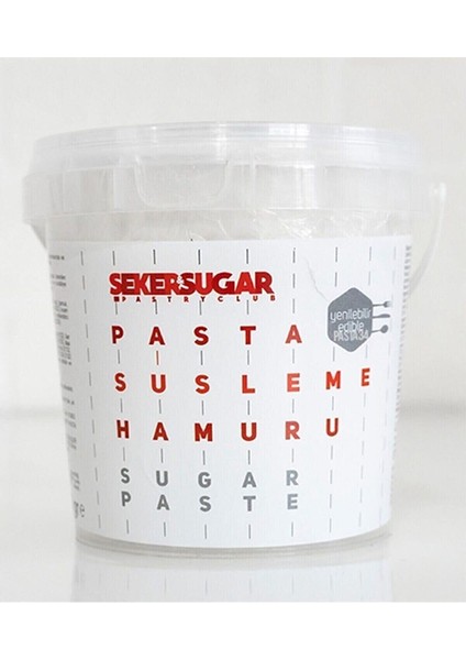 Şeker Hamuru 500 gr Beyaz