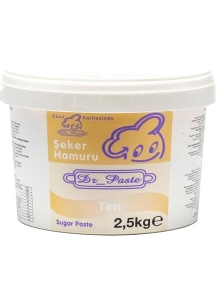 Dr. Paste Şeker Hamuru 2,5 kg Ten