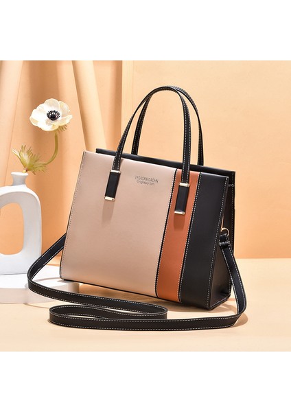 Büyük Kapasiteli Çanta Bayan Çanta Moda Omuz Messenger Çanta (Yurt Dışından)