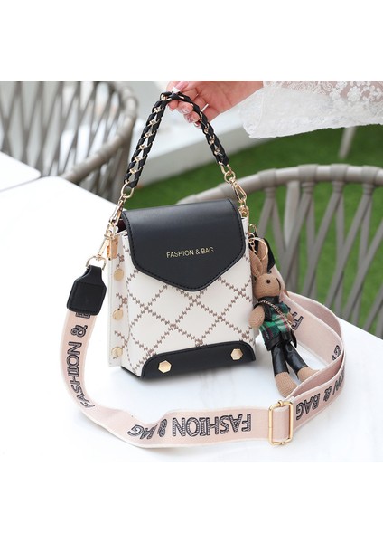 Messenger Çanta Tüm Maç Küçük Kare Çanta Kadın Moda Cep Telefonu Küçük Çanta (Yurt Dışından)