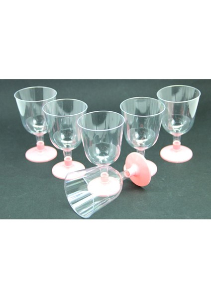 Lohusa Şerbet Bardağı Pembe 110 ml 6'lı