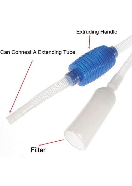 Akvaryum Temizleme - Tahliye Sifonu