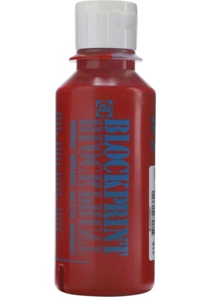 Blockprint Linol Baskı ve Gravür Boyası Su Bazlı 250ML 311 Vermillion