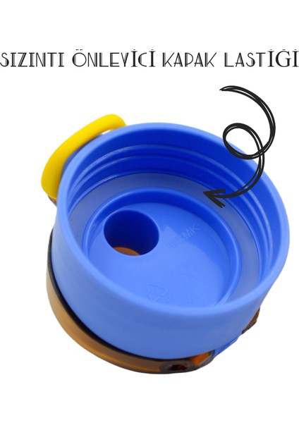 Bottleboss Classical Kilitli Taşıma Askılı Çocuk Matarası 400 ml