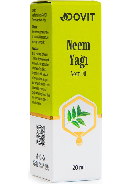 Tesbih Ağacı (Neem) Yağı 20 ml