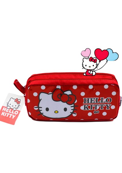 Hello Kitty Lisanslı 2 Bölmeli Kalemlik ( KOD:2233)