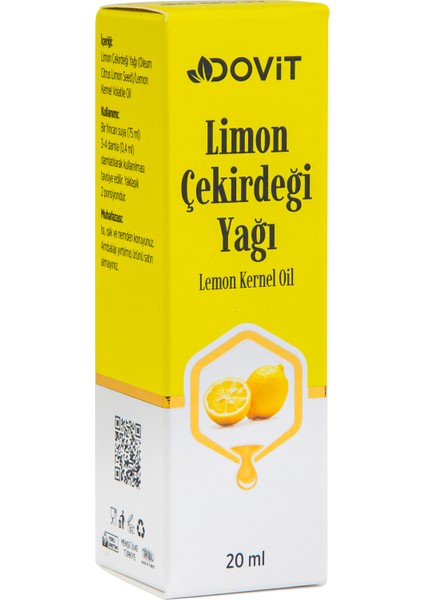 Limon Çekirdeği Yağı 20 ml