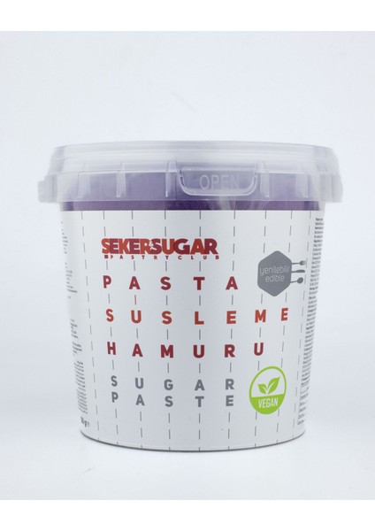 Şeker&Sugar Şeker Hamuru 500 gr-Mor