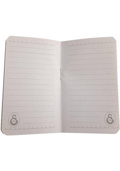Not Defteri Bloknot Karton Kapak 8X13 cm Çizgili 32 Yaprak 1 Adet Lisanslı Orjinal Aslan Not Defteri