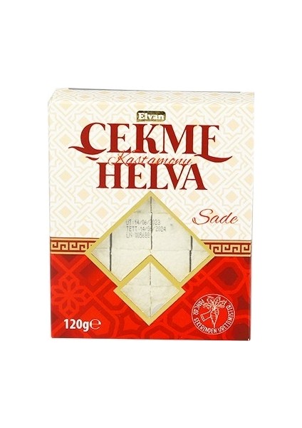 Çekme Helva Sade 120 Gr. (1 Paket)