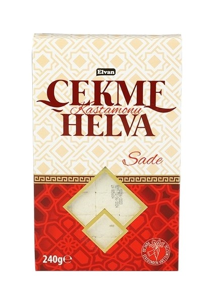 Çekme Helva Sade 240 Gr. (1 Paket)