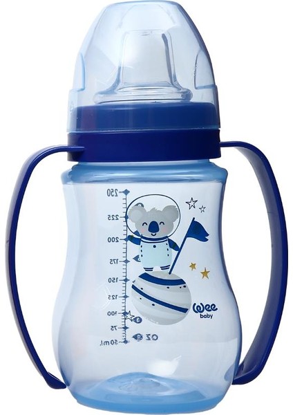 Wee Baby Galaxy Akıtmaz Alıştırma Bardağı 250 ml Mavi