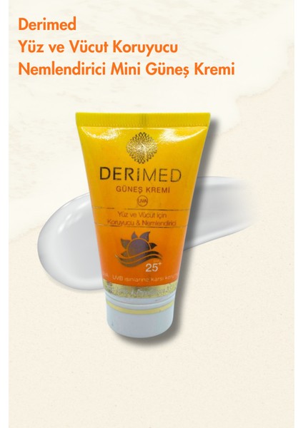 Uva & Uvb Korumalı SPF50+ Aloe Vera Içerikli Yüz/vücut Travel Çanta Boy Güneş Kremi