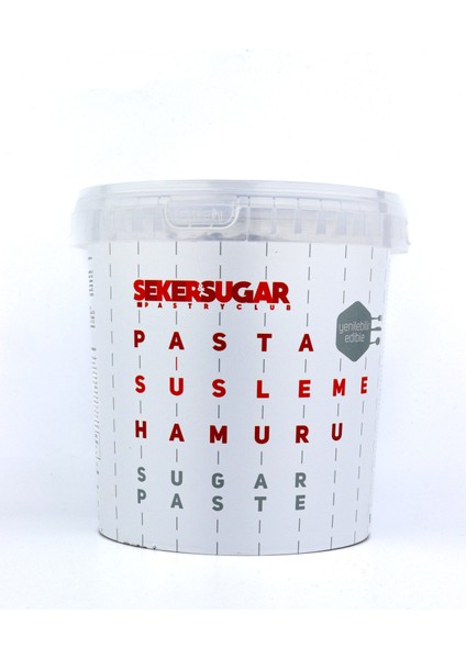 Şeker&Sugar Şeker Hamuru 1 kg Siyah