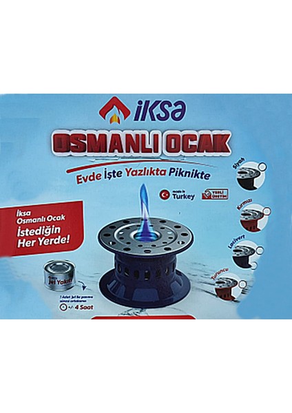 Mocamp Jel Yakıtlı Ocak - Isıtıcı Taşınabilir Pratik Kamp Ocağı modelleri