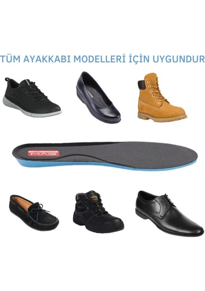 Ortopedik Yumuşak Tabanlık, Rahat Konforlu Ayakkabı Tabanlığı, Memory Foam Hafızalı Tabanlık