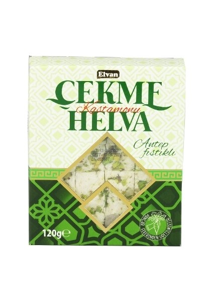 Çekme Helva Antep Fıstıklı 120 gr fiyatları