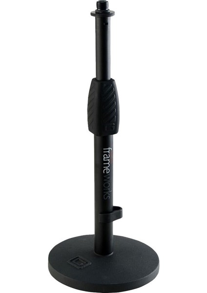 GFW-MIC-0601 | Desktop Mic Stand With Round Base And Twist Clutch