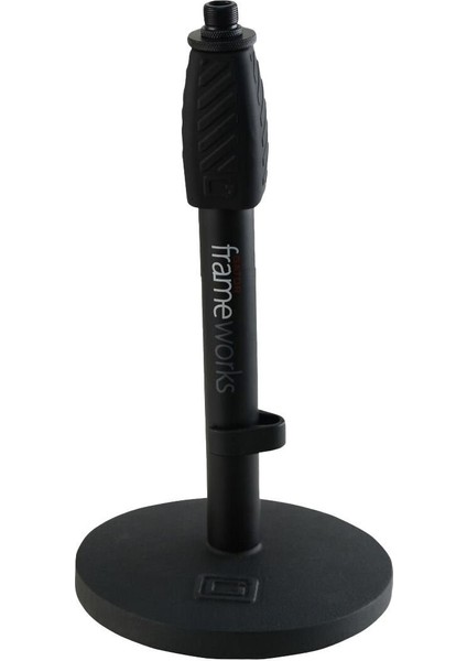 GFW-MIC-0601 | Desktop Mic Stand With Round Base And Twist Clutch