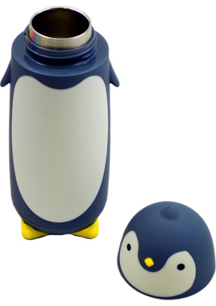 Bottleboss Penguen Figürlü Paslanmaz Çelik Çocuk Matarası 350 ml fiyatları