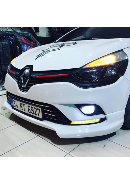 Renault Clio 4 Makyajlı Ön Ek (Plastik)