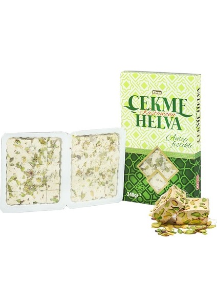 Çekme Helva Antep Fıstıklı 240 Gr. (1 Paket)