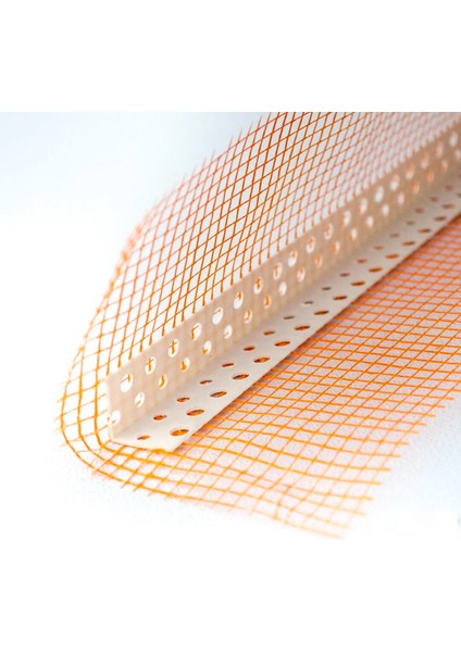 Plastik Pvc Fileli Köşebent (2,5 Mt/adet) (25 Adet)